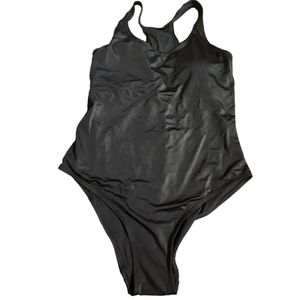 Black One Piece Swim Suit
